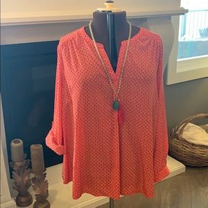 Dahlia Plus ladies blouse